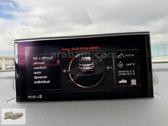 YAMAN-2017 AUDİ Q7 SLİNE+TR'DE TEK HATASIZ BLACK EDİTİON RENK