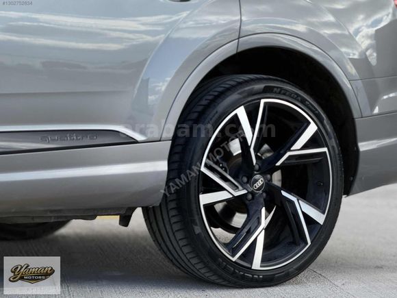 YAMAN-2017 AUDİ Q7 SLİNE+TR'DE TEK HATASIZ BLACK EDİTİON RENK