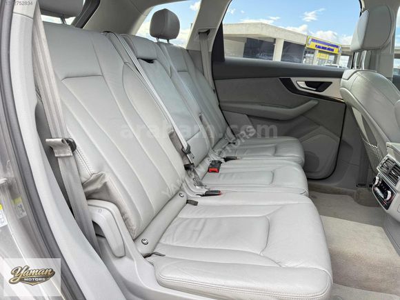 YAMAN-2017 AUDİ Q7 SLİNE+TR'DE TEK HATASIZ BLACK EDİTİON RENK