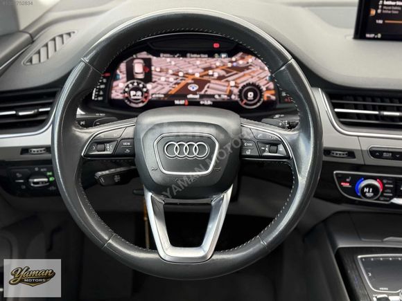 YAMAN-2017 AUDİ Q7 SLİNE+TR'DE TEK HATASIZ BLACK EDİTİON RENK