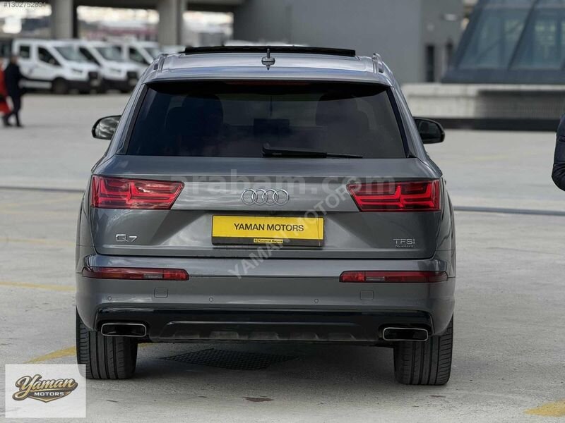 YAMAN-2017 AUDİ Q7 SLİNE+TR'DE TEK HATASIZ BLACK EDİTİON RENK 7