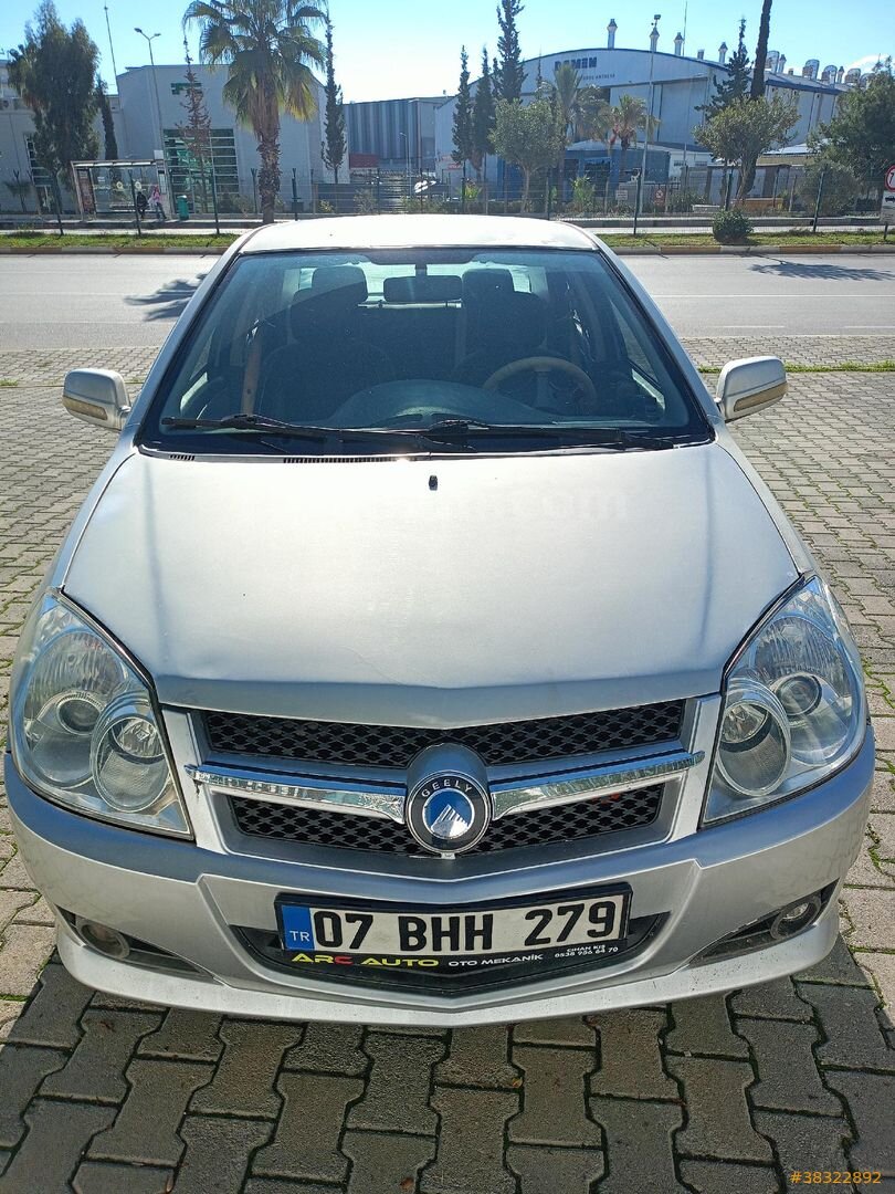 Sahibinden Geely Familia 1.5 Comfort 2009 Model Antalya 244.000 km Gri 2