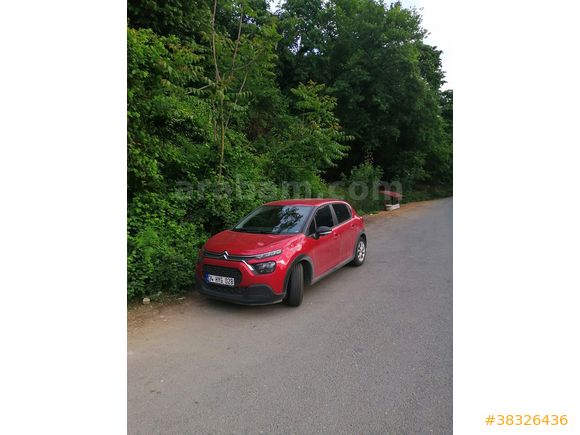2023 Model – 2024 Trafiğe Çıkışlı Citroen C3 1.2 PureTech Feel – 25.200 KM