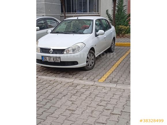 Sahibinden Renault Symbol 1.2 Authentique Edition 2012 Model  128000 km Beyaz