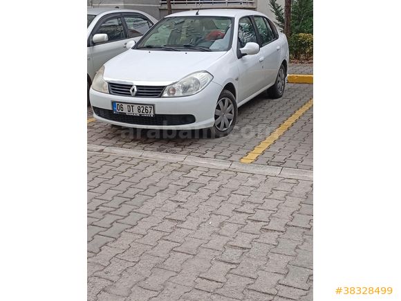 Sahibinden Renault Symbol 1.2 Authentique Edition 2012 Model  128000 km Beyaz