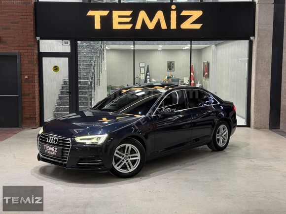 TEMİZ'DEN 2017 AUDİ A4 1.4 TFSI SPORT HATASIZ BOYASIZ İÇİ TABA