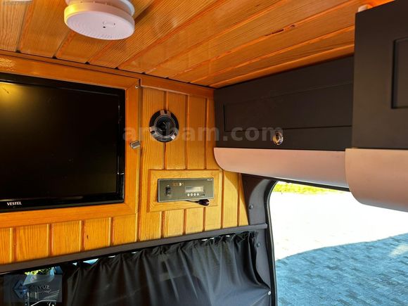 2009 FORD TRANSİT 350E 3.2 TDCİ 200HP TECHVAN KARAVAN...
