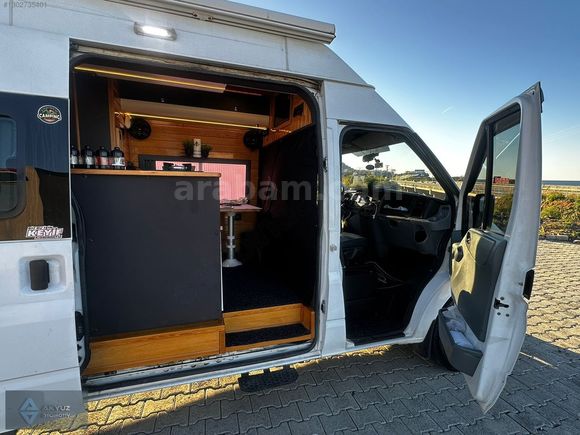 2009 FORD TRANSİT 350E 3.2 TDCİ 200HP TECHVAN KARAVAN...