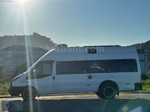 2009 FORD TRANSİT 350E 3.2 TDCİ 200HP TECHVAN KARAVAN...