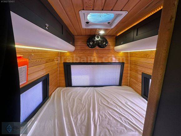 2009 FORD TRANSİT 350E 3.2 TDCİ 200HP TECHVAN KARAVAN...