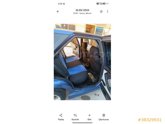 Sahibinden Fiat Tipo 1.6 SX 1999 Model