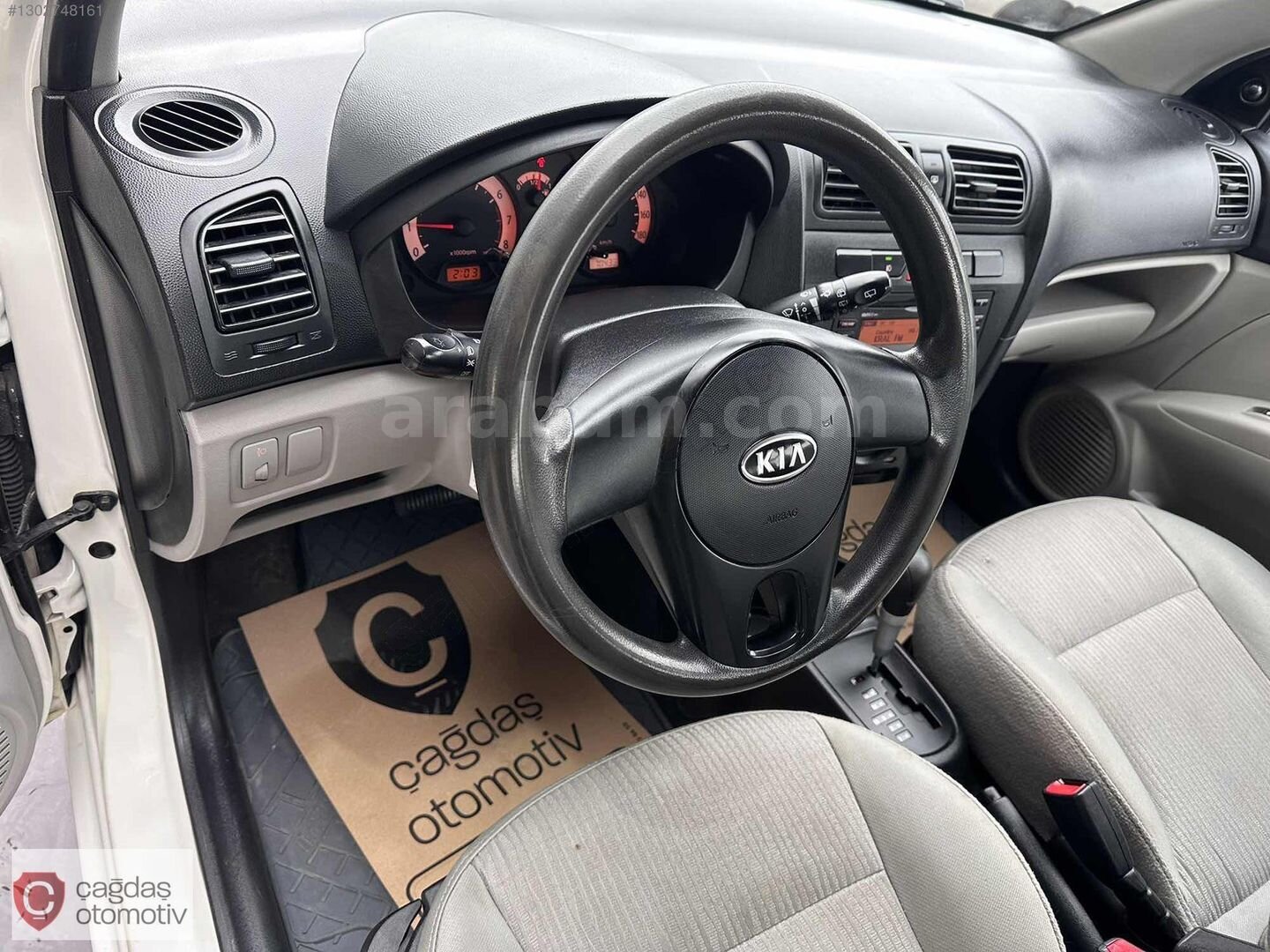 Galeriden Kia Picanto 1.1 Hiper 2011 Model Balıkesir 70.000 km Beyaz 7