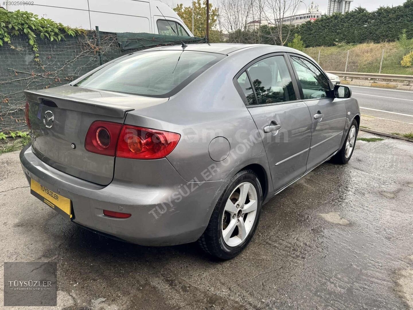 Galeriden Mazda 3 1.6 Dynamic 2005 Model İstanbul 299.000 km Gri 4