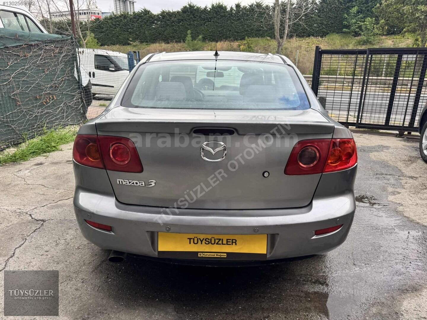 Galeriden Mazda 3 1.6 Dynamic 2005 Model İstanbul 299.000 km Gri 5