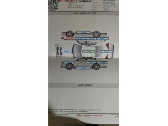 FB7 149 Bin  Civic  2016 Model Fabrikasyon Lpg Kısa Süreli Son Fiyat
