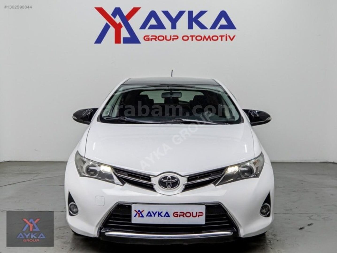 Galeriden Toyota Auris 1.4 D-4D Advance Skypack 2015 Model İstanbul 151.000 km Beyaz 2