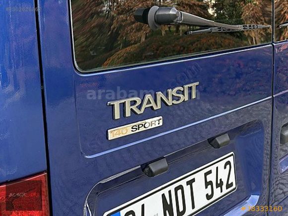 2008 TR'DE TEK TRANSİT SPORT 260S 140 HP, 8+1 OTOMOBİL RUHSATLI
