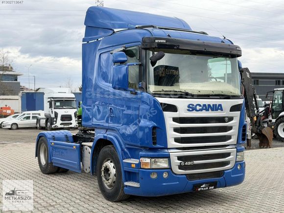 İZGİ'DEN 2011 MODEL SCANİA G 420 RETERDAR+KLİMA 885 BİN KM'DE