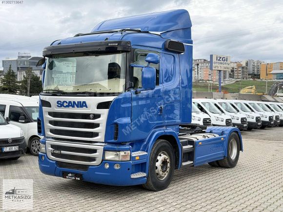 İZGİ'DEN 2011 MODEL SCANİA G 420 RETERDAR+KLİMA 885 BİN KM'DE