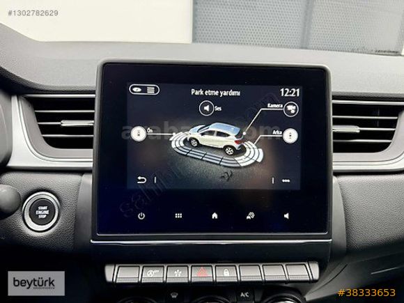 'beytürk' 2024 RENAULT CAPTUR 1.3TCE ICON HATASIZ '18 BİN KMDE'