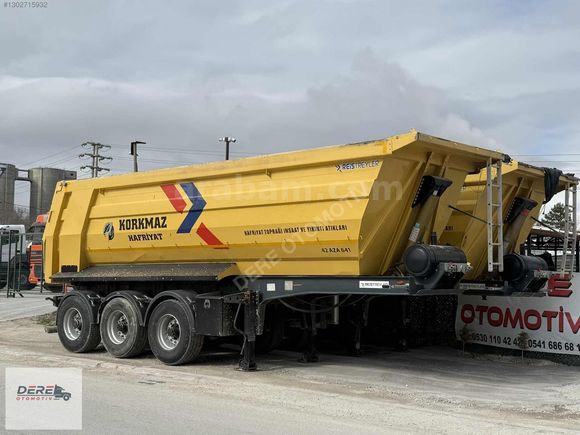 DERE OTOMOTİV'DEN 2024 REİS TREYLER HAVUZ DAMPER 28 Mtrküp