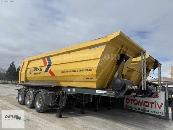 DERE OTOMOTİV'DEN 2024 REİS TREYLER HAVUZ DAMPER 28 Mtrküp