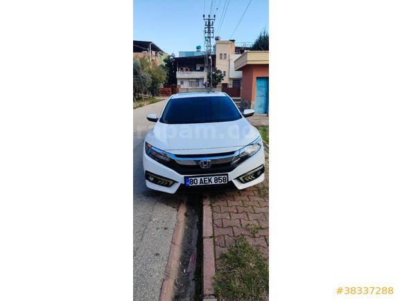 Sahibinden Honda Civic 1.6i VTEC Executive 2018 Model  163.000 km Beyaz