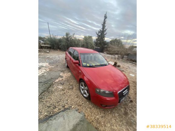 Sahibinden Audi A3 Sportback 1.6 Attraction 2007 Model  307.000 km Kırmızı