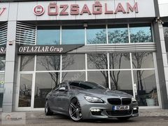 ÖZSAĞLAM'dan 2015 BMW 640dxDrive M Sport-Bayi-İç Kırmızı-Boyasız
