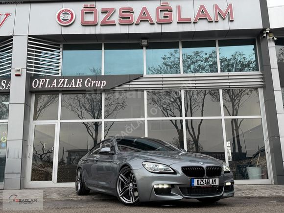 ÖZSAĞLAM'dan 2015 BMW 640dxDrive M Sport-Bayi-İç Kırmızı-Boyasız