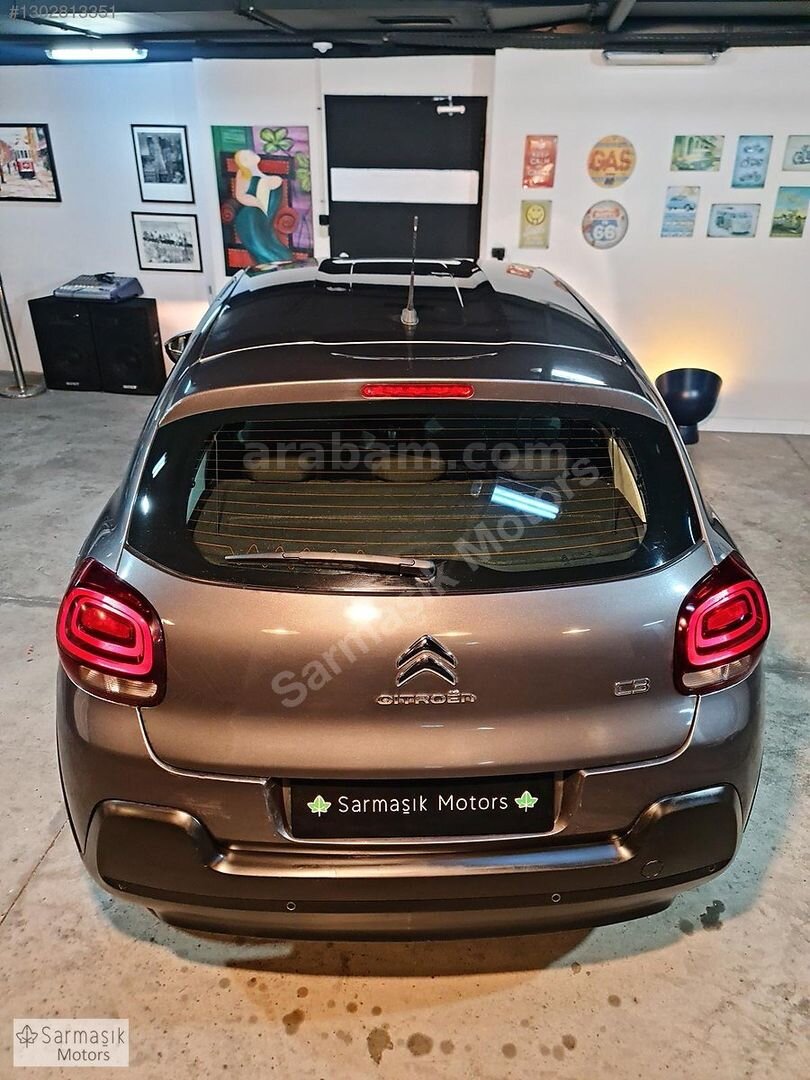 Galeriden Citroen C3 1.2 PureTech Feel S Edition 2020 Model İstanbul 77.000 km Gri 7