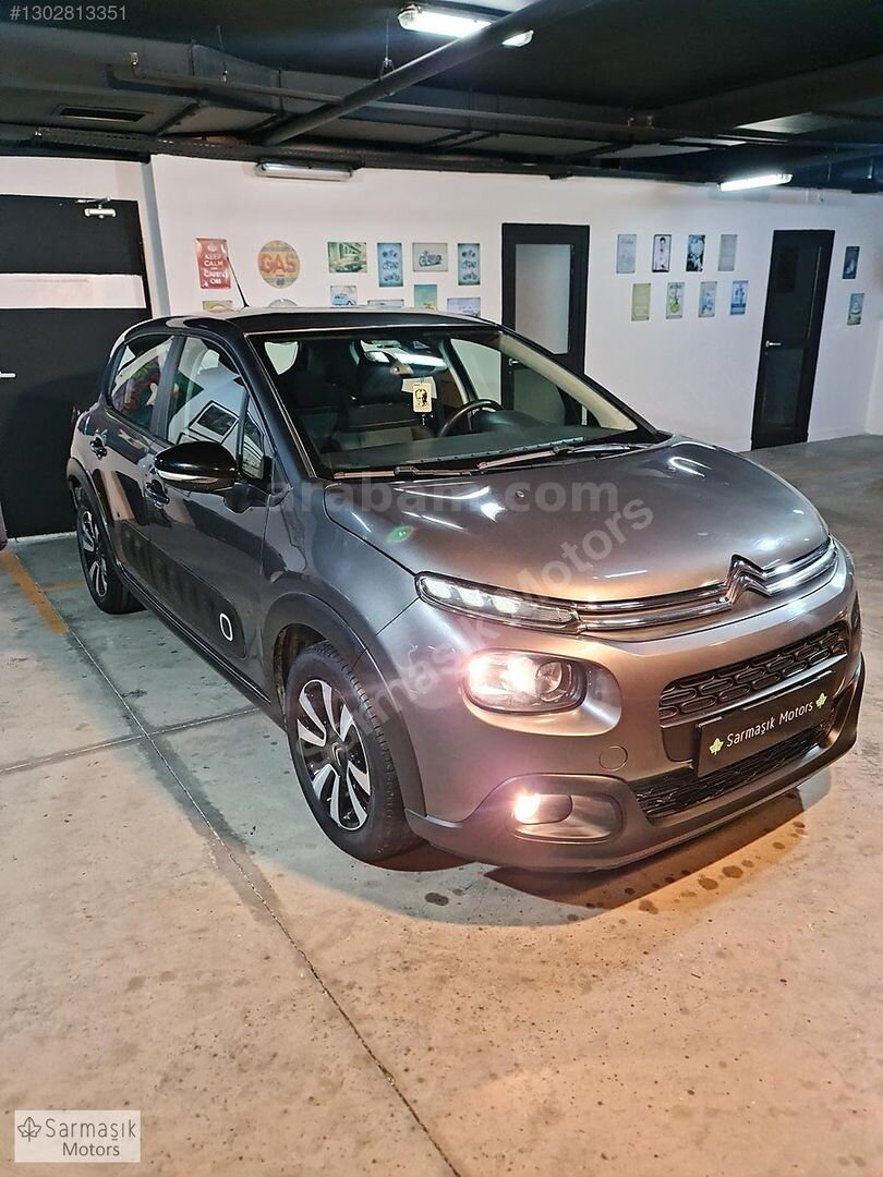 Galeriden Citroen C3 1.2 PureTech Feel S Edition 2020 Model İstanbul 77.000 km Gri 1