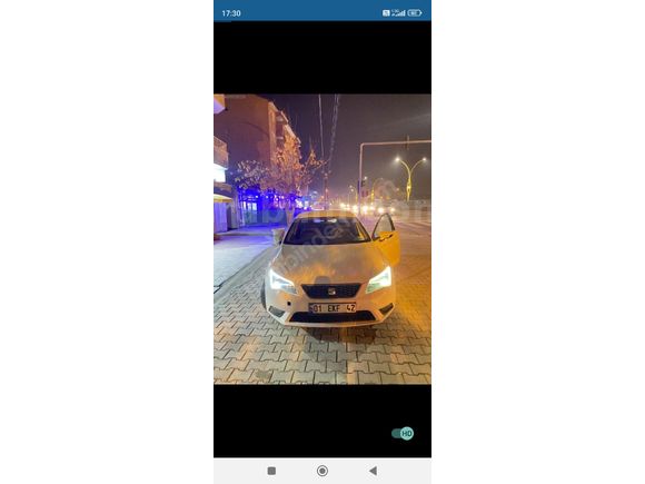 Sahibinden Seat Leon 1.6 TDI Style 2016 Model  140.000 km Beyaz