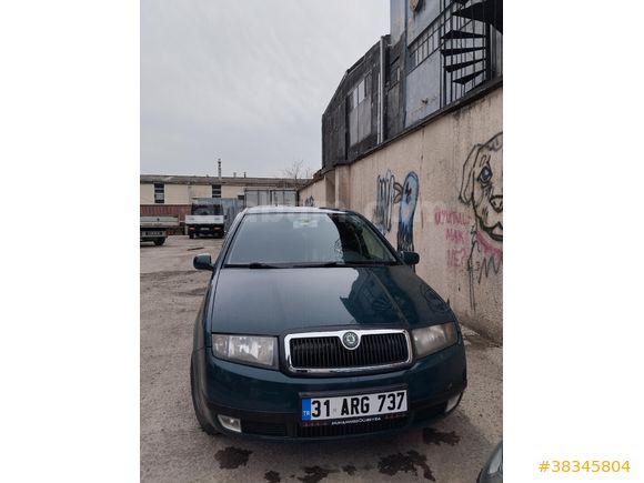 Sahibinden Skoda Fabia 1.4 Comfort 2001 Model  272.000 km Yeşil