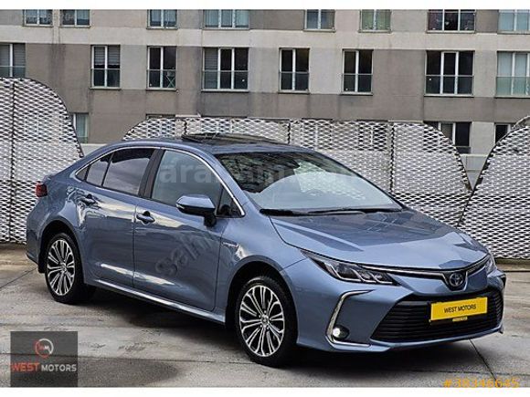 WEST'TEN COROLLA-HYBRİD-DEĞİŞENSİZ-SUNROOF-KEYLESS-17"JANT-KREDİ