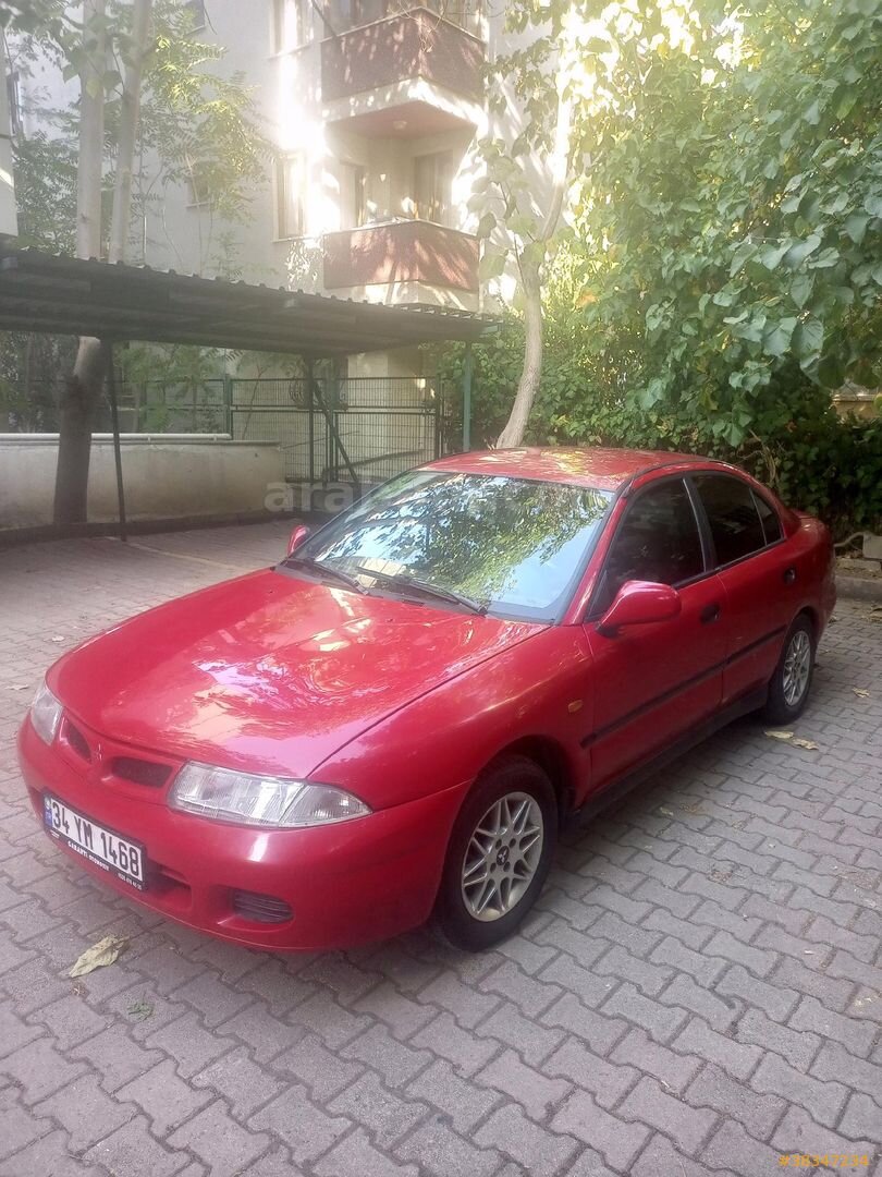 Sahibinden Mitsubishi Carisma 1.6 GLX 1999 Model İstanbul 235.000 km Kırmızı 1