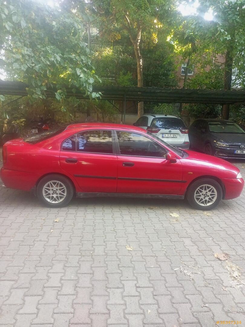 Sahibinden Mitsubishi Carisma 1.6 GLX 1999 Model İstanbul 235.000 km Kırmızı 3