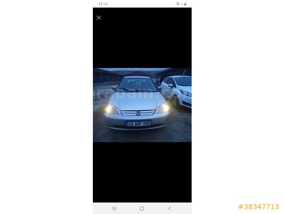 Sahibinden Honda Civic 1.6 LS 2003 Model