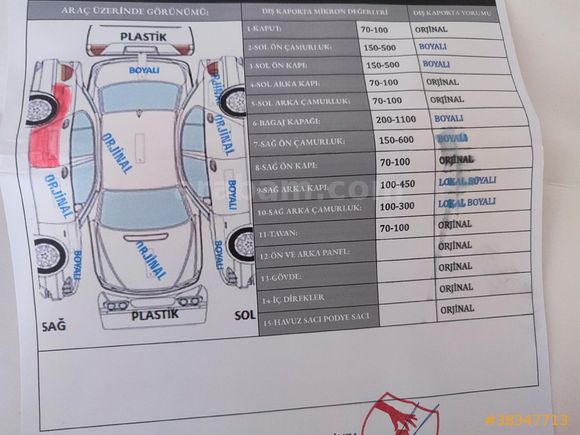 Sahibinden Honda Civic 1.6 LS 2003 Model