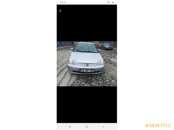 Sahibinden Honda Civic 1.6 LS 2003 Model