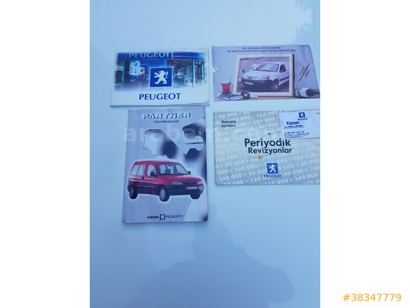 Sahibinden Peugeot Partner 1.9 D 2001 Model