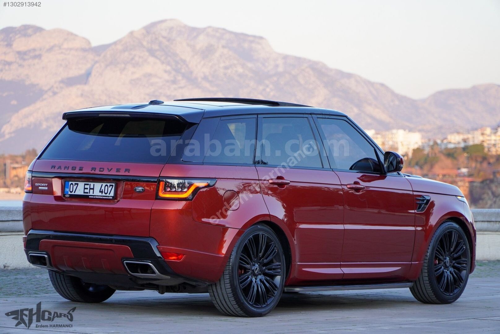 Galeriden Land Rover Range Sport 3.0 SDV6 Autobiography 2013 Model Antalya 169.000 km Bordo 6