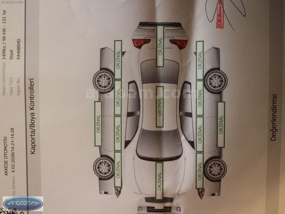 BOYASIZ 2023 CİTROEN BERLİNGO DİZEL OTOMATİK 91.000KMDE