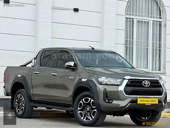CERİTLİOĞLU OTOMOTİV'DEN 2023 TOYOTA HİLUX 35 BİN KM'DE OTOMATİK