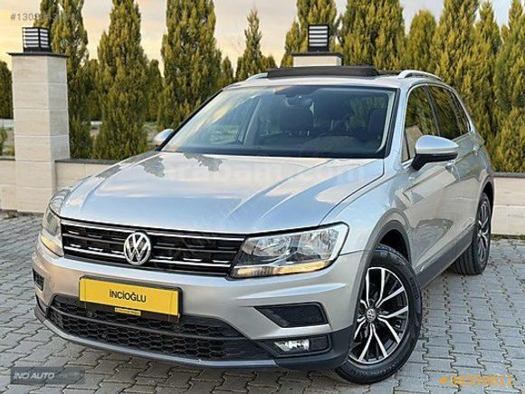 2019 MODEL 109.000 KM VW TİGUAN 1.6 TDİ CAM TAVAN BOYASIZ