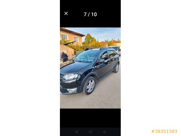 Sahibinden Dacia Sandero 1.5 dCi Stepway 2016 Model