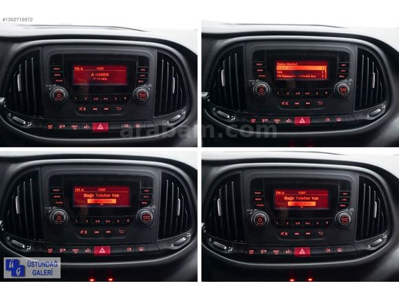 2017 DOBLO CARGO 1.3 MULTİJET PLUS PACK MAXİ 2+1 KLİMALI