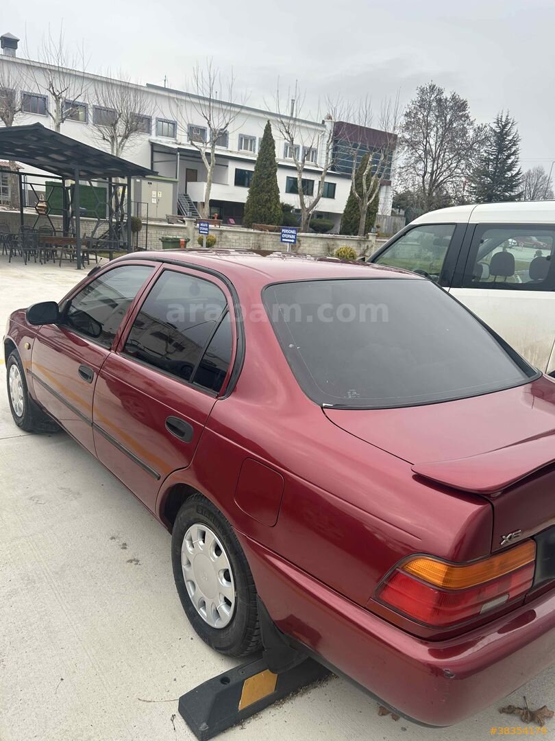 Sahibinden Toyota Corolla 1.3 XE 1997 Model Çorum 252.000 km Bordo 2