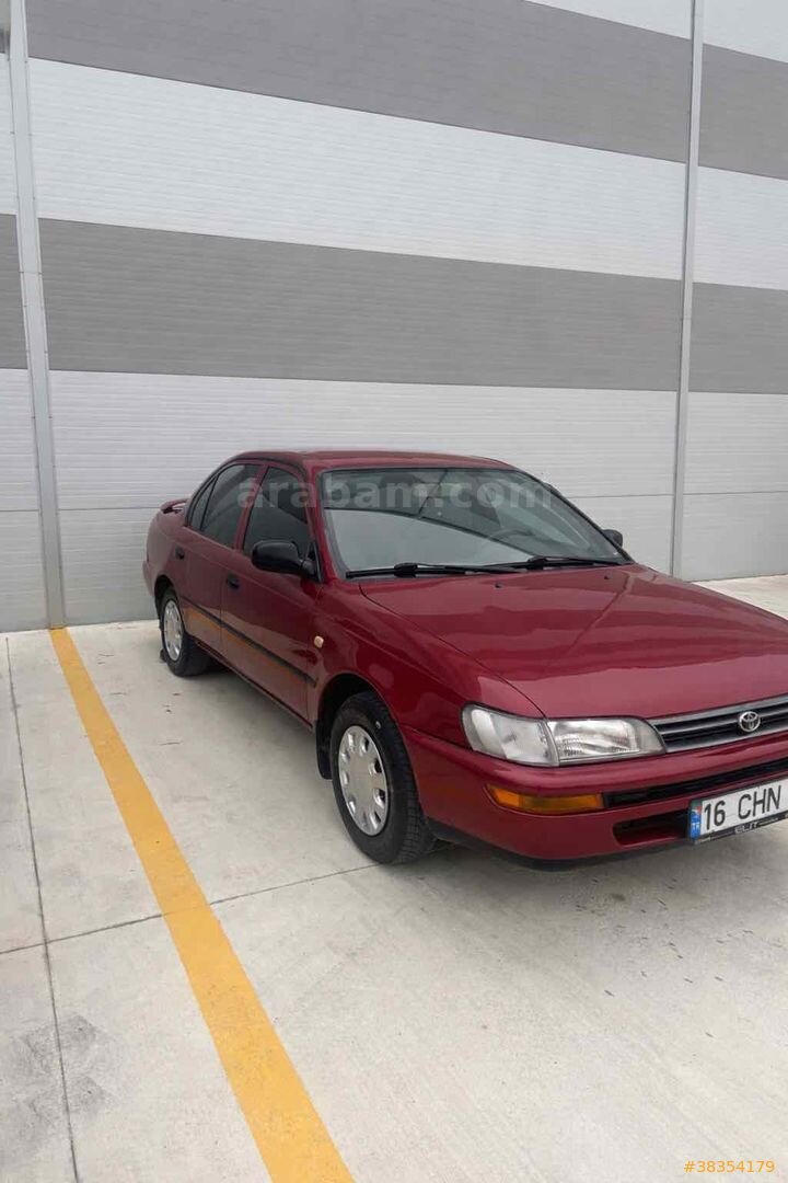 Sahibinden Toyota Corolla 1.3 XE 1997 Model Çorum 252.000 km Bordo 6