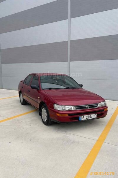 Sahibinden Toyota Corolla 1.3 XE 1997 Model Çorum 252.000 km Bordo